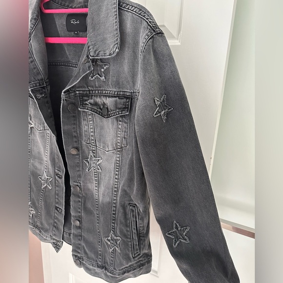 Rails Star Patch Denim Jacket - Picture 9 of 9